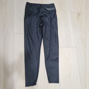 Tahari Sport Black Shimmer Leggings SZ M NWT